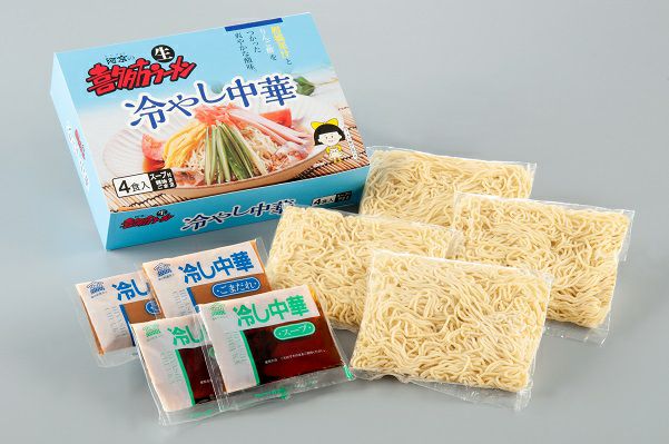 喜多方冷やし中華（4食入） | 布亀オンラインショップ