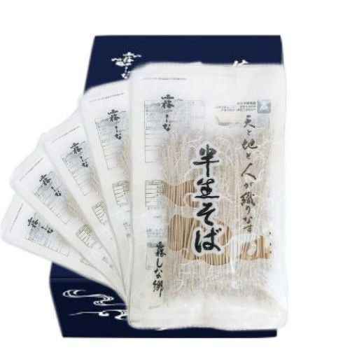 天と地と人が織りなす蕎麦（信州産玄蕎麦使用）